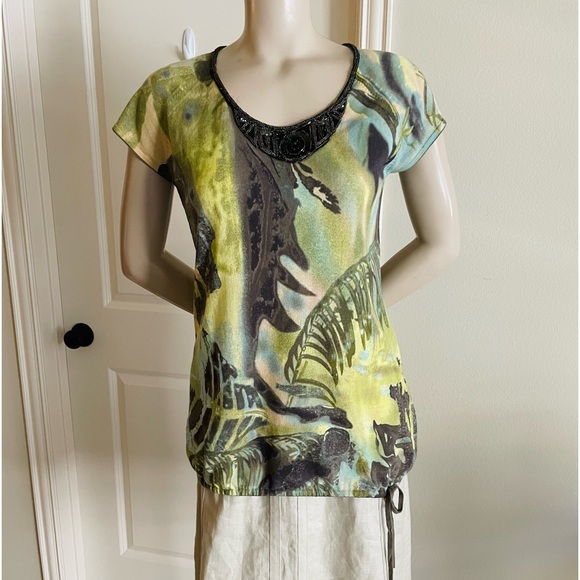 NWOT Luisa Cerano Knit Top Size 4 - Picture 2 of 7